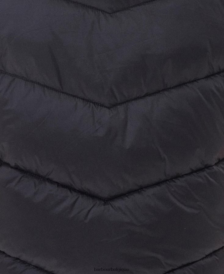 vêtements Barbour gilet halton fumée verte femmes T2L6ZP1562