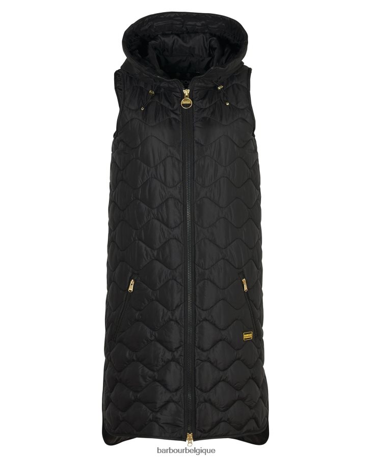 vêtements Barbour gilet matelassé broadhurst vert palmier femmes T2L6ZP1549