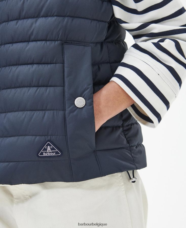 vêtements Barbour gilet oxeye rose reine des prés femmes T2L6ZP1548