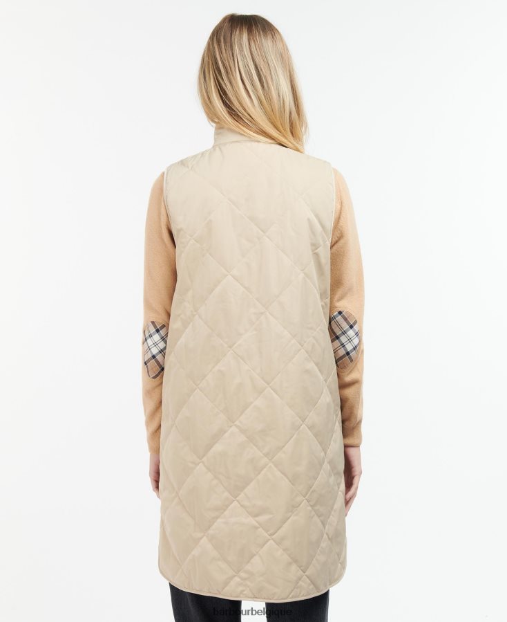 vêtements Barbour gilet sans manches noir/ancien femmes T2L6ZP1546