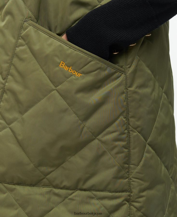 vêtements Barbour gilet sans manches noir/ancien femmes T2L6ZP1578