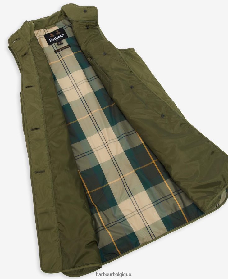 vêtements Barbour gilet sans manches noir/ancien femmes T2L6ZP1578