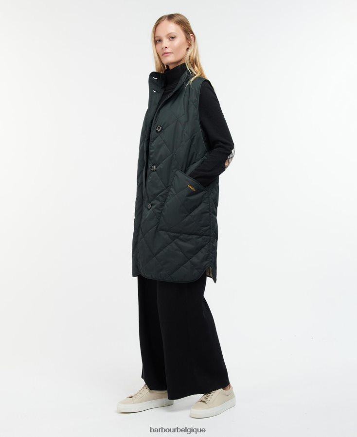 vêtements Barbour gilet sans manches noir/ancien femmes T2L6ZP1579