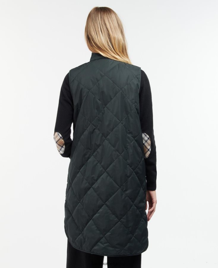 vêtements Barbour gilet sans manches noir/ancien femmes T2L6ZP1579