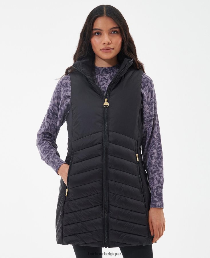 vêtements Barbour gilet taylor paysage lunaire femmes T2L6ZP1555