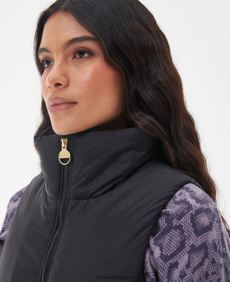 vêtements Barbour gilet taylor paysage lunaire femmes T2L6ZP1555