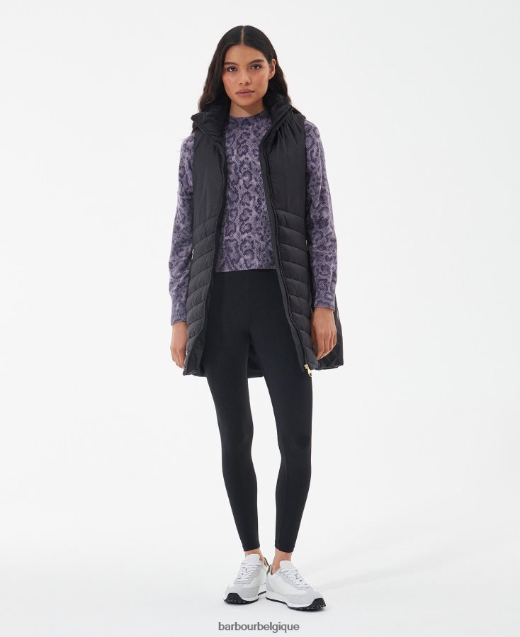 vêtements Barbour gilet taylor paysage lunaire femmes T2L6ZP1555