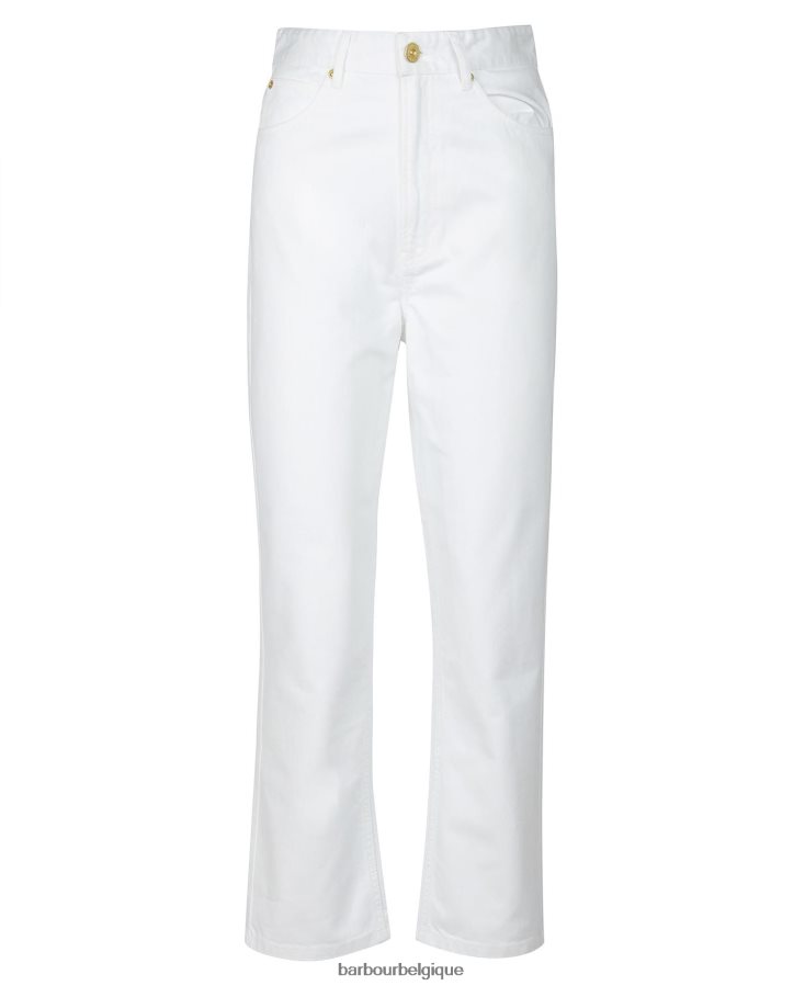 vêtements Barbour jean garcia taille haute noir femmes T2L6ZP1792