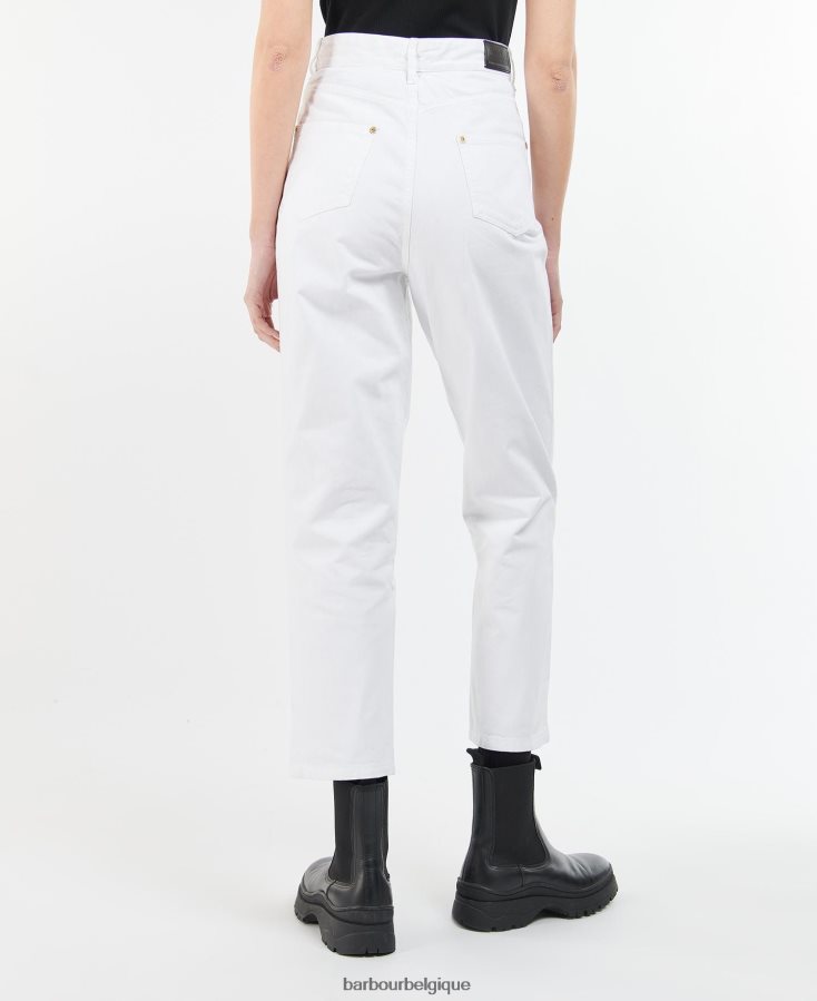 vêtements Barbour jean garcia taille haute noir femmes T2L6ZP1792