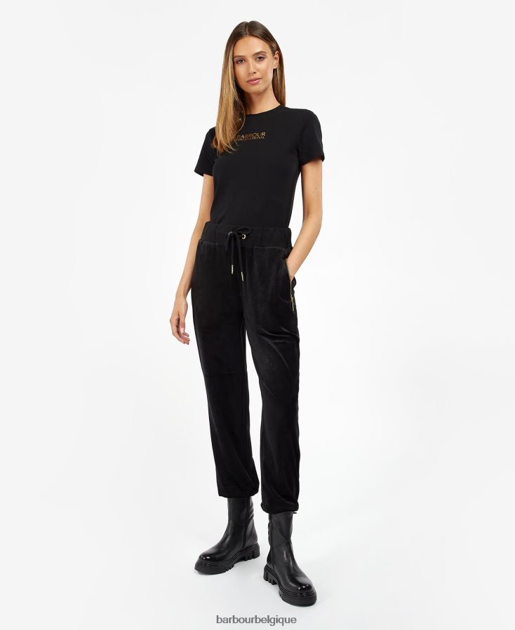 vêtements Barbour joggeur des grands chemins argile rose femmes T2L6ZP1806