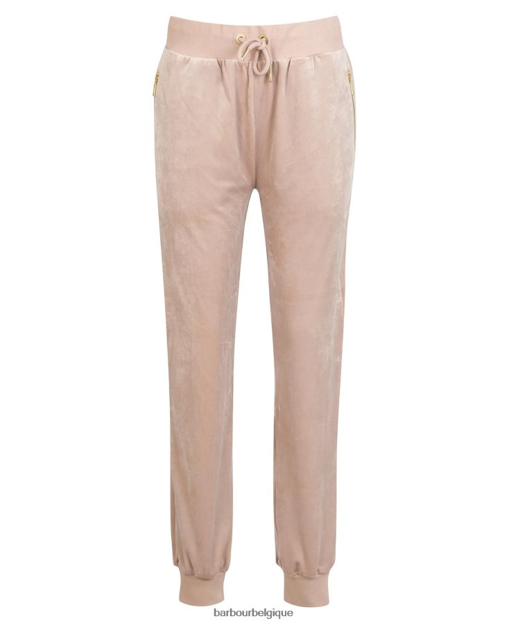 vêtements Barbour joggeur des grands chemins argile rose femmes T2L6ZP1810