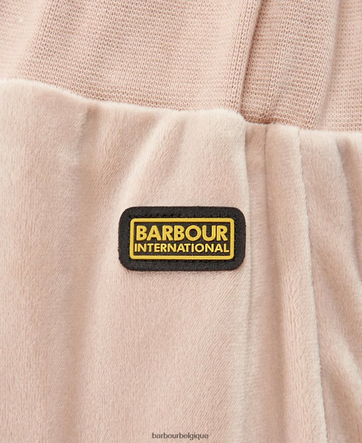 vêtements Barbour joggeur des grands chemins argile rose femmes T2L6ZP1810
