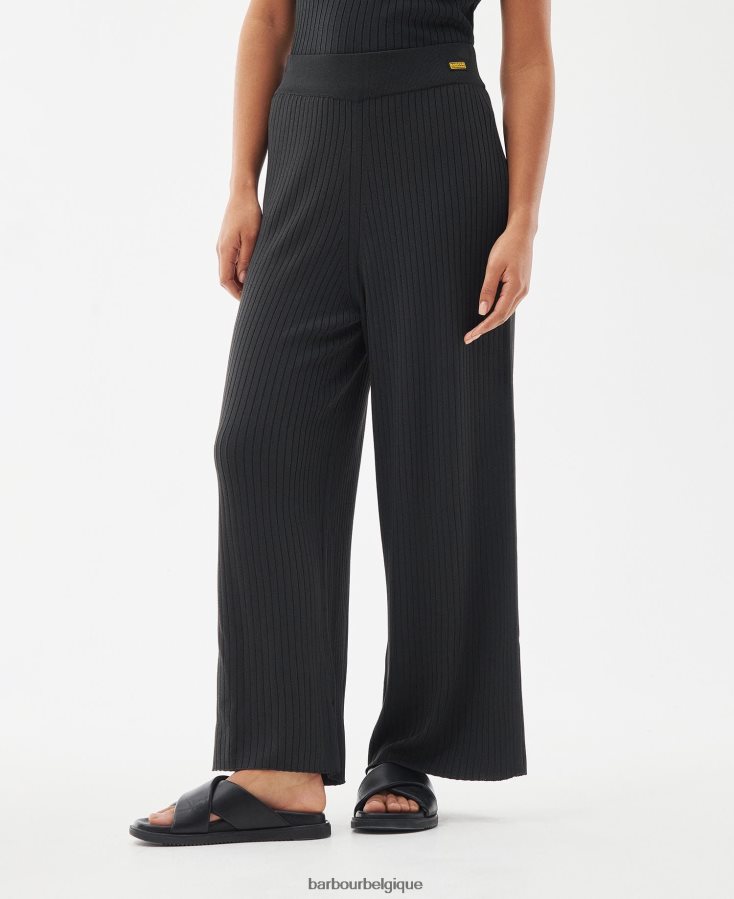 vêtements Barbour pantalon anderson été noir femmes T2L6ZP1777