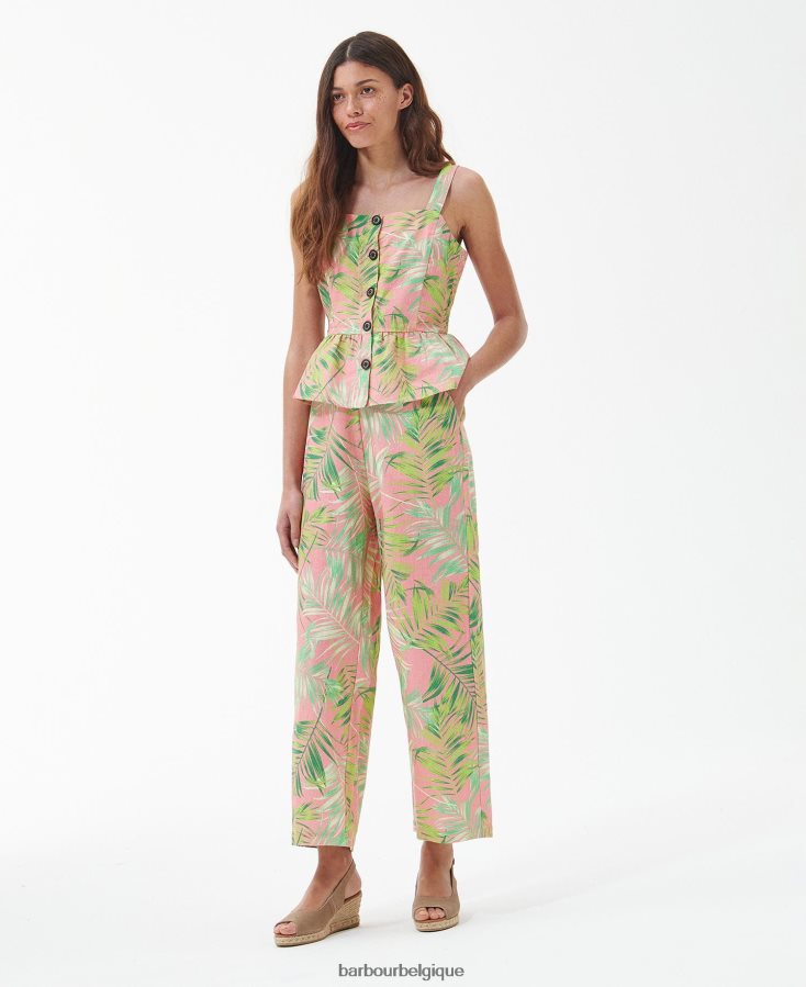 vêtements Barbour pantalon aralia multi classique femmes T2L6ZP1761