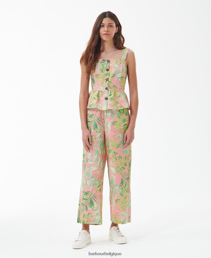 vêtements Barbour pantalon aralia multi classique femmes T2L6ZP1761