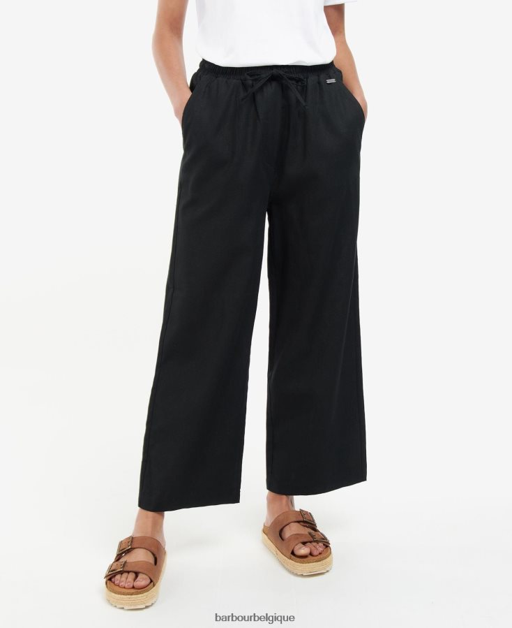 vêtements Barbour pantalon christie blanc femmes T2L6ZP1802