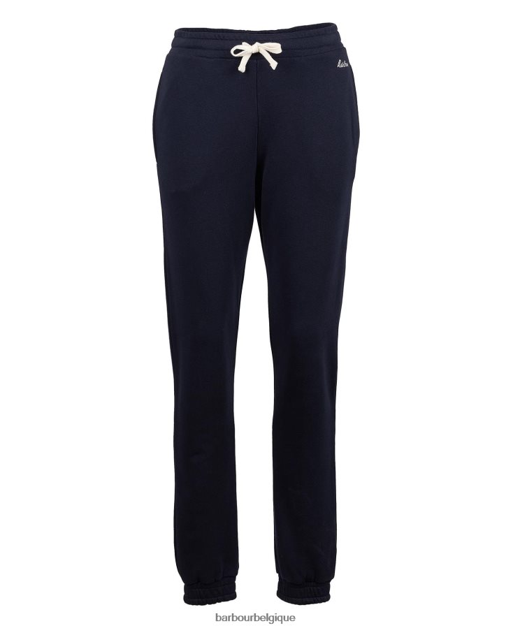 vêtements Barbour pantalon de jogging otterburn noir femmes T2L6ZP1780