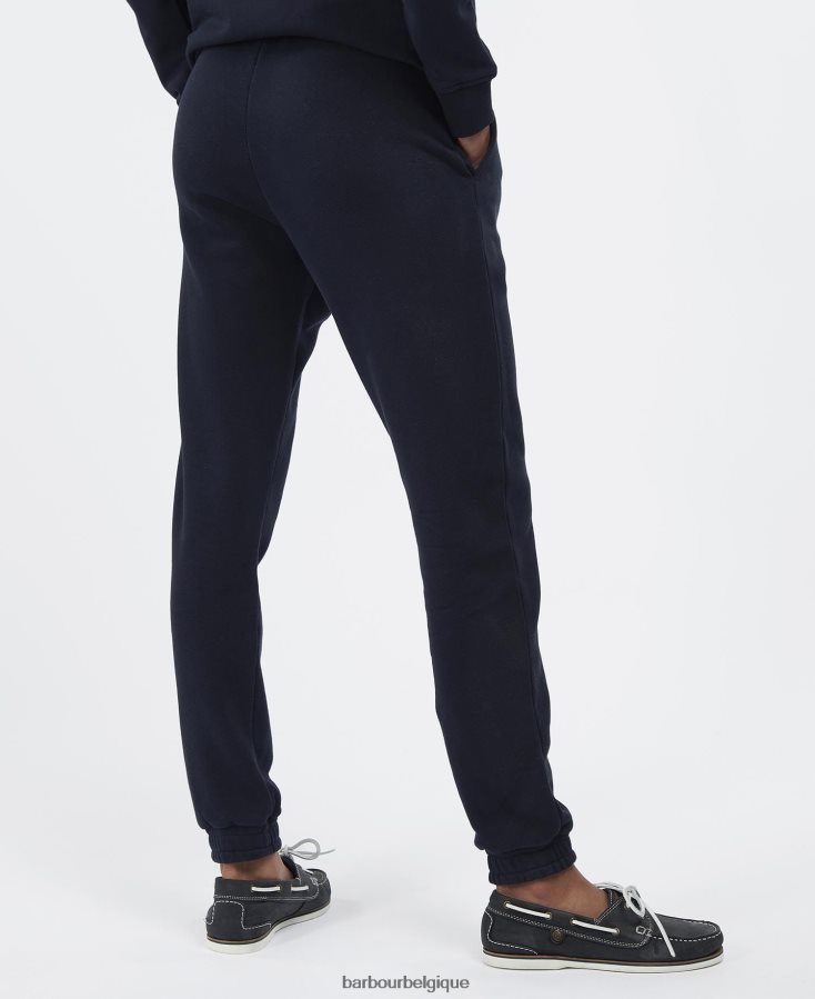 vêtements Barbour pantalon de jogging otterburn noir femmes T2L6ZP1780