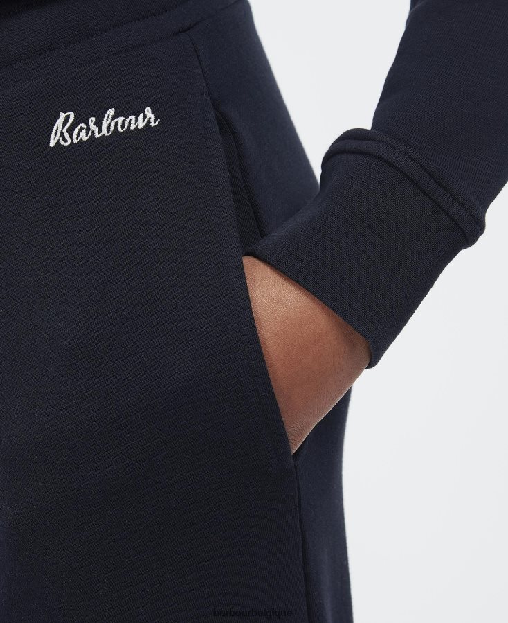 vêtements Barbour pantalon de jogging otterburn noir femmes T2L6ZP1780