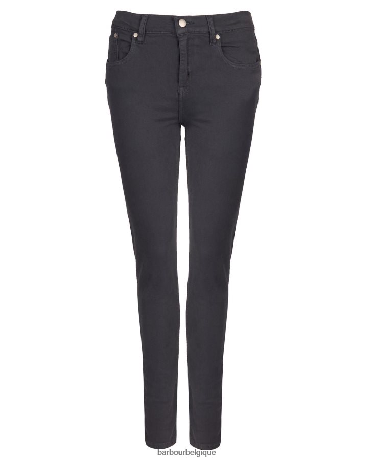 vêtements Barbour pantalon slim essentiel blanc femmes T2L6ZP1778