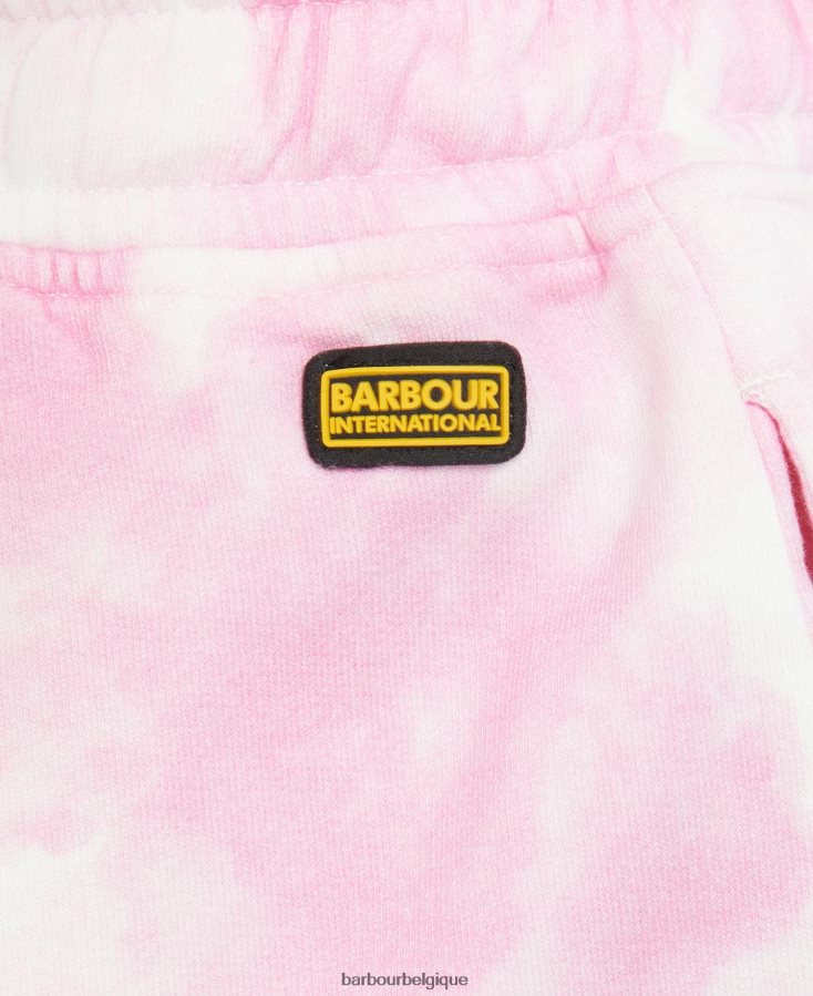 vêtements Barbour short chinetti écraser rose multi femmes T2L6ZP1796