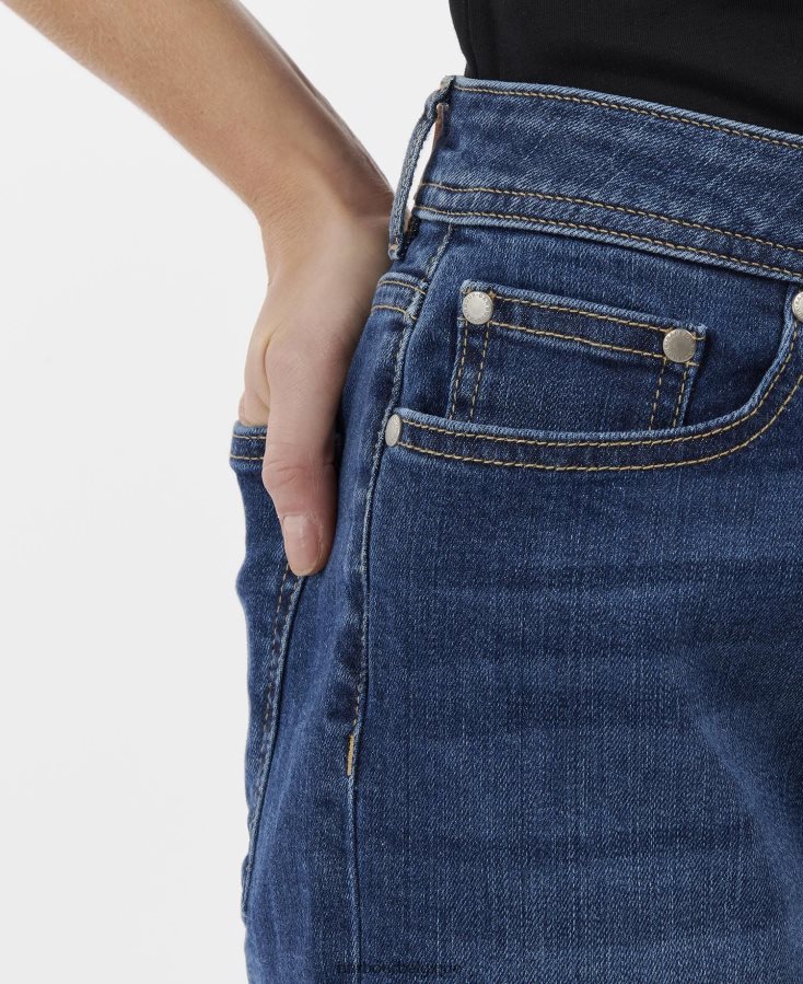 vêtements Barbour short en jean maddison écru femmes T2L6ZP1762