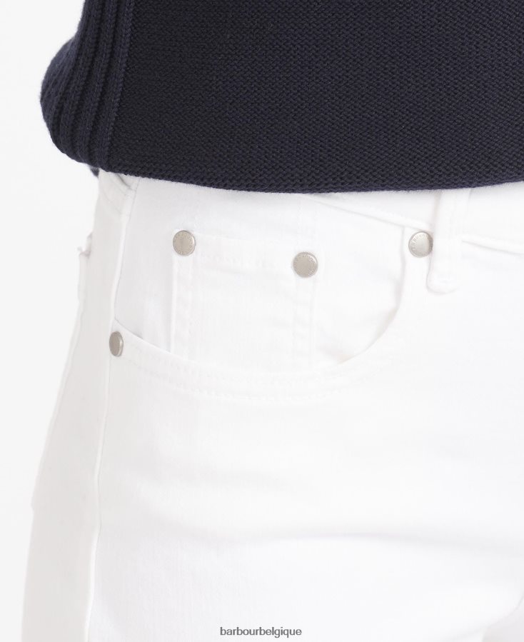 vêtements Barbour tuyau essentiel mince marine femmes T2L6ZP1765