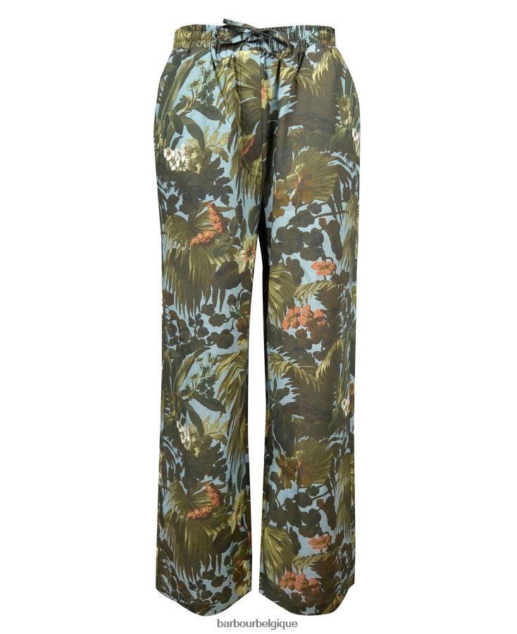 vêtements Barbour x House of Hackney ensemble pantalon lauriston limérence/ciel femmes T2L6ZP1763