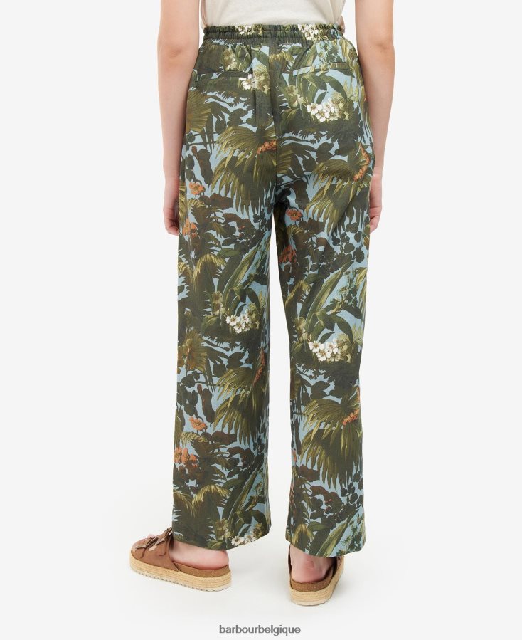 vêtements Barbour x House of Hackney ensemble pantalon lauriston limérence/ciel femmes T2L6ZP1763