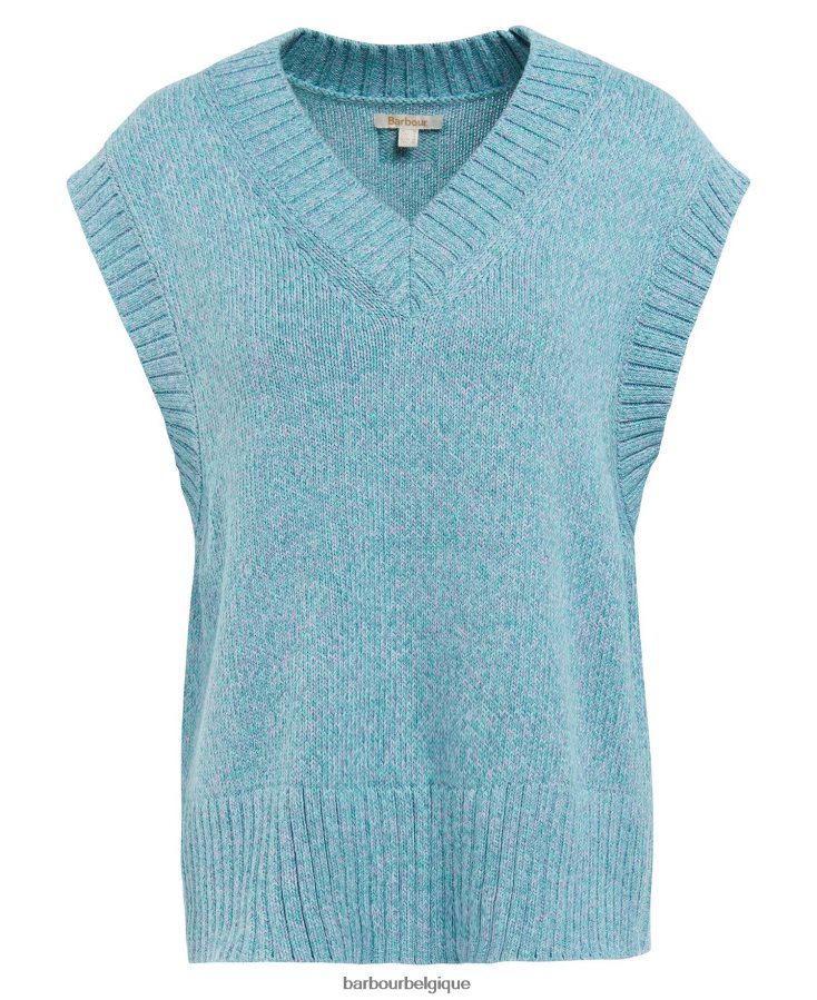 vêtements Barbour gilet en maille géranium cascade femmes T2L6ZP1923