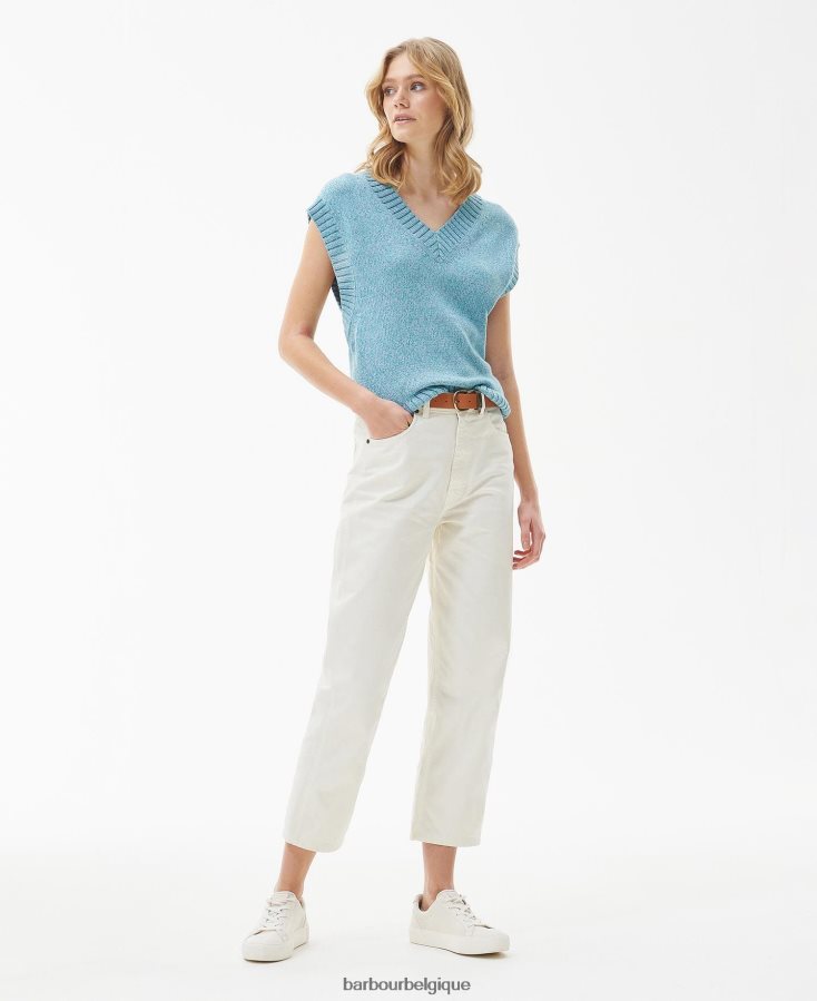 vêtements Barbour gilet en maille géranium cascade femmes T2L6ZP1923