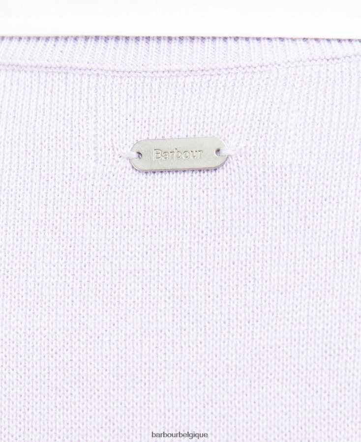 vêtements Barbour gilet pull tricoté ryhope iris femmes T2L6ZP1954