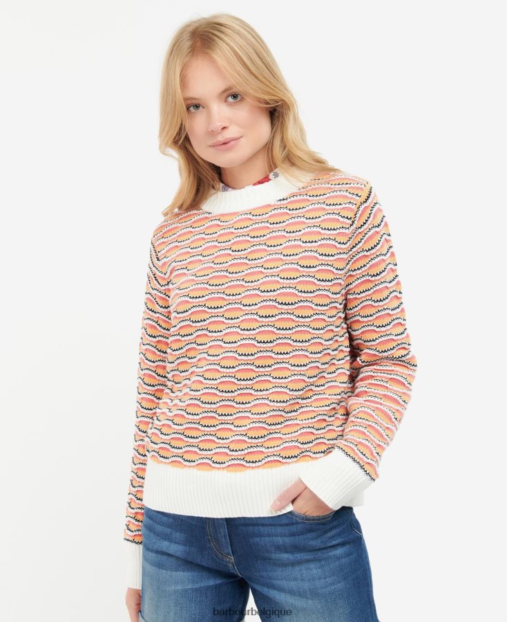 vêtements Barbour pull en maille kailani multi-lumière femmes T2L6ZP1946