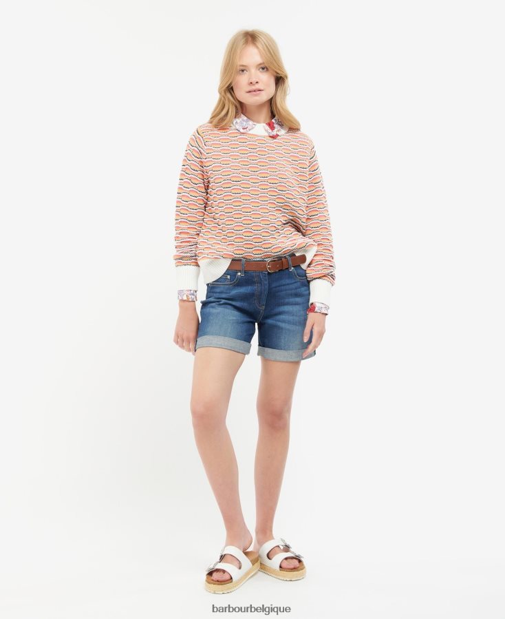 vêtements Barbour pull en maille kailani multi-lumière femmes T2L6ZP1946