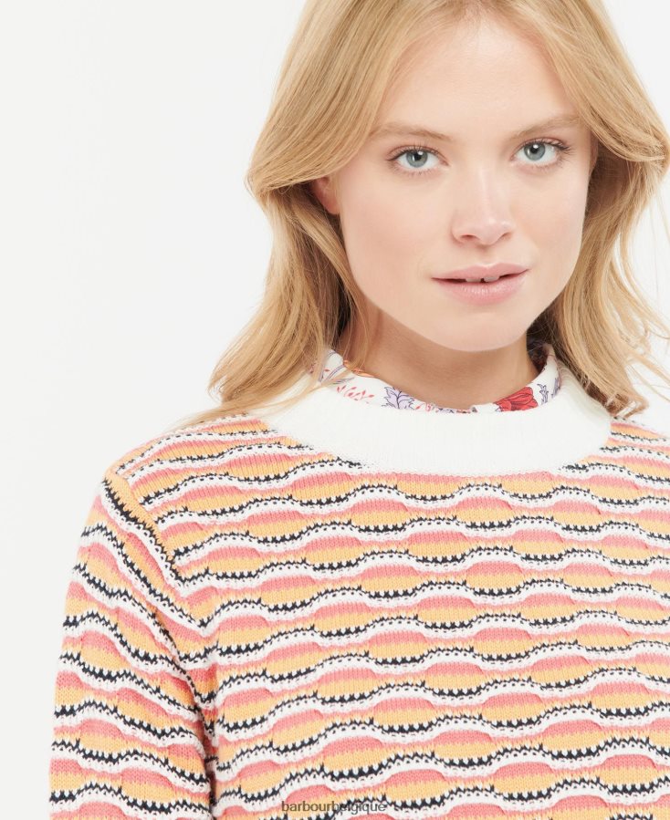 vêtements Barbour pull en maille kailani multi-lumière femmes T2L6ZP1946