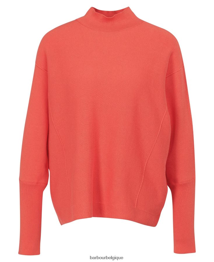 vêtements Barbour pull en maille roland noir classique femmes T2L6ZP1951