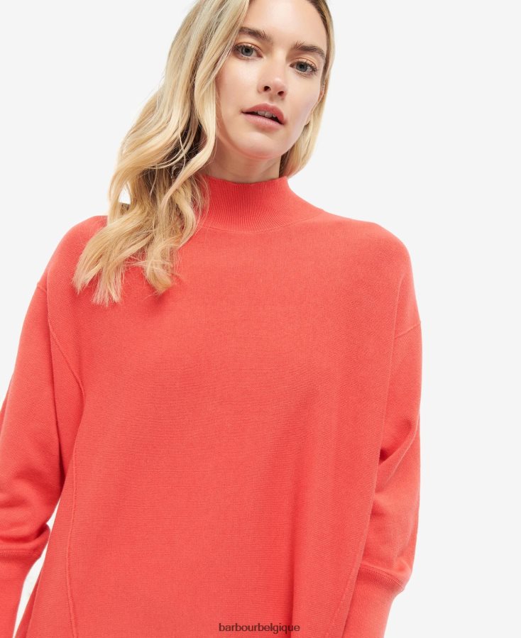 vêtements Barbour pull en maille roland noir classique femmes T2L6ZP1951