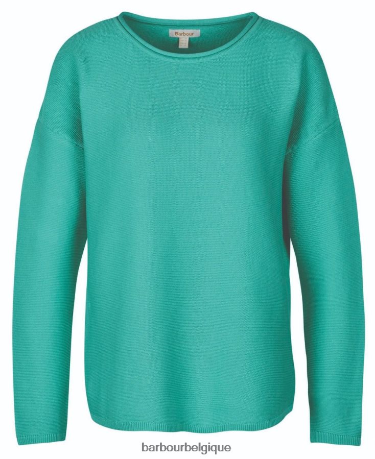 vêtements Barbour pull marinière en maille cascade femmes T2L6ZP1931