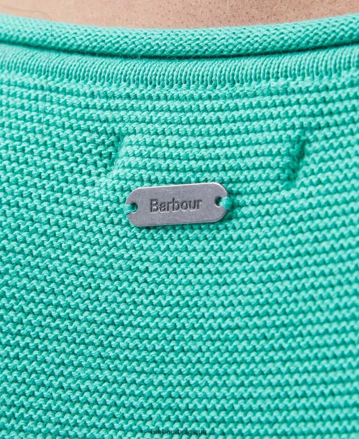 vêtements Barbour pull marinière en maille cascade femmes T2L6ZP1931