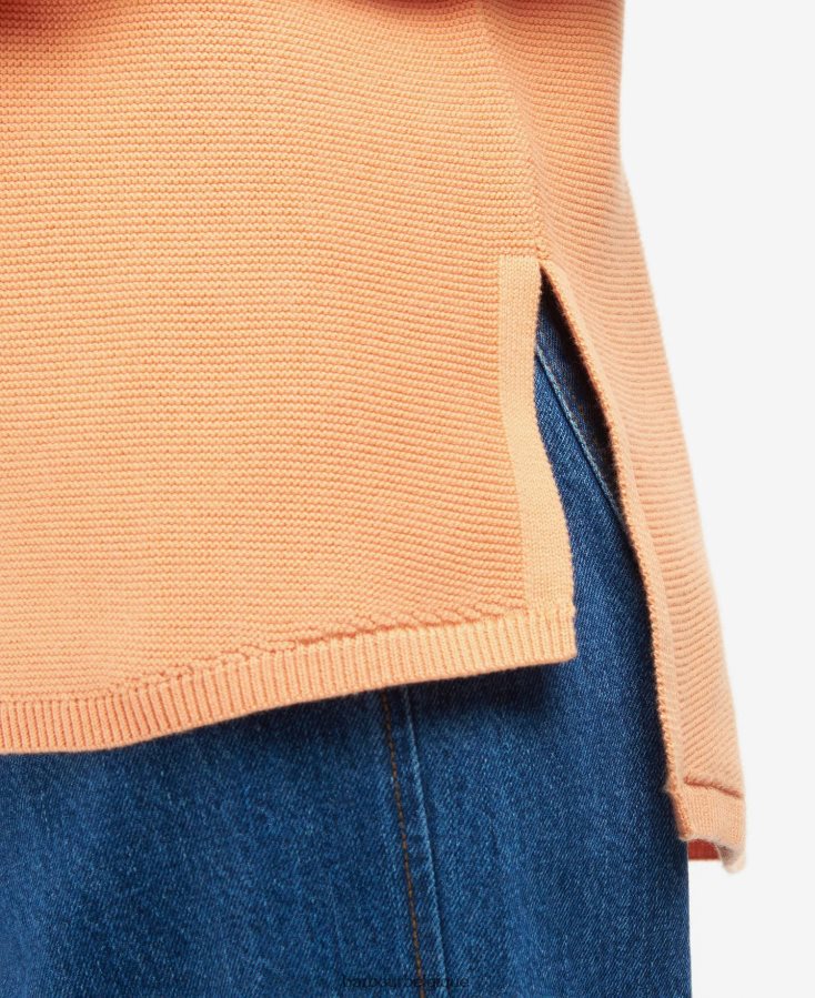 vêtements Barbour pull marinière en maille lavande femmes T2L6ZP1978