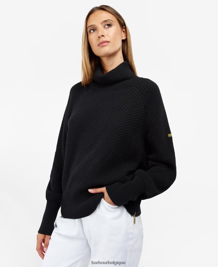 vêtements Barbour tricot clarremont argile rose femmes T2L6ZP1937