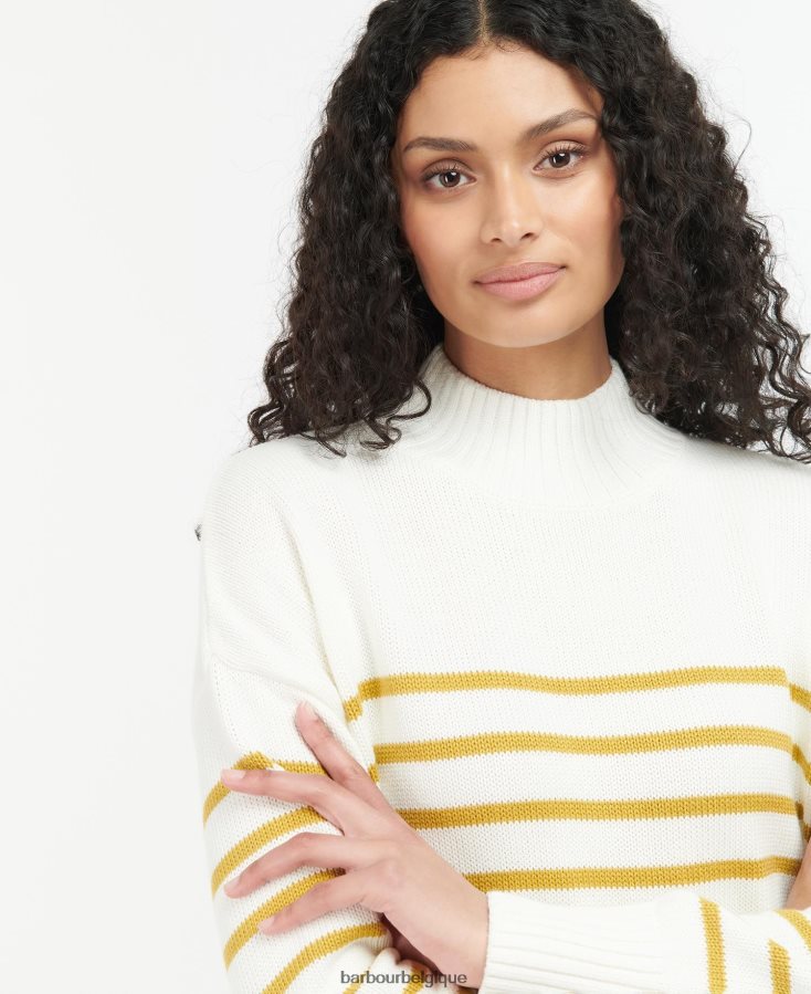 vêtements Barbour tricot coquillage nuage femmes T2L6ZP1984