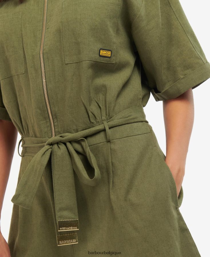 vêtements Barbour combishort reyes pistache glacée femmes T2L6ZP1900