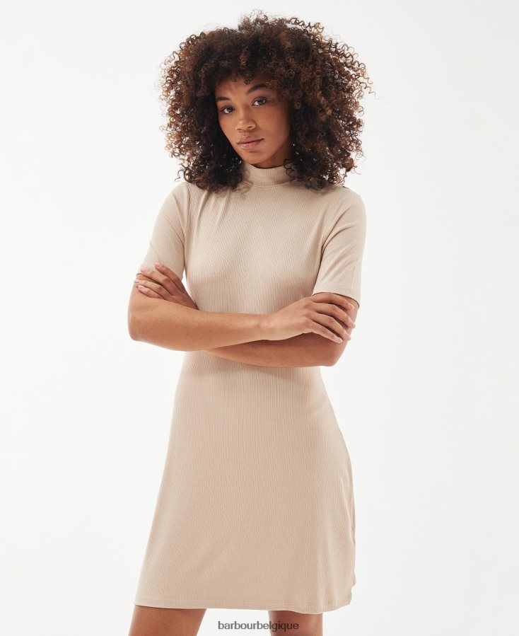 vêtements Barbour robe anderson noir classique femmes T2L6ZP1887