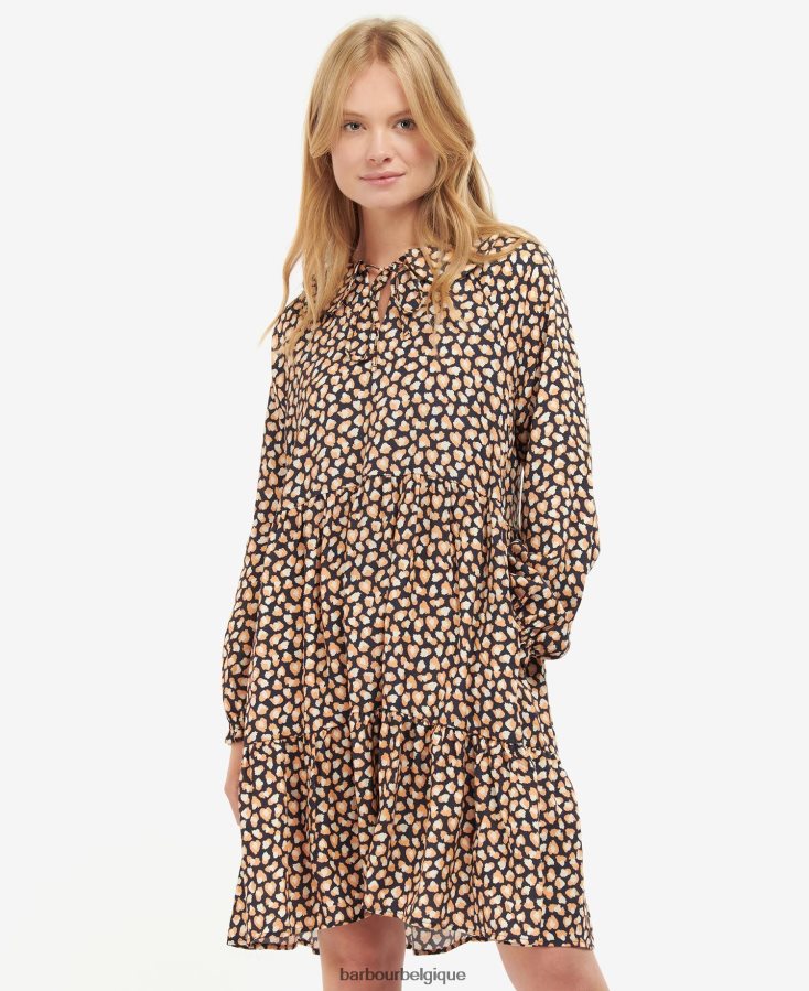 vêtements Barbour robe apia multi-lumière femmes T2L6ZP1865