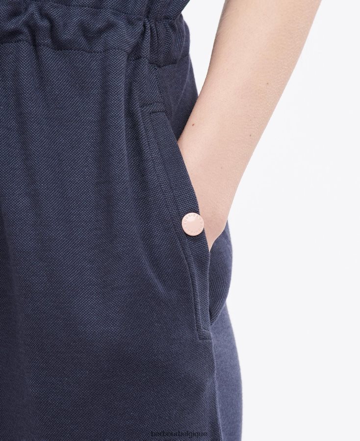 vêtements Barbour robe baymouth poinçon rose femmes T2L6ZP1862