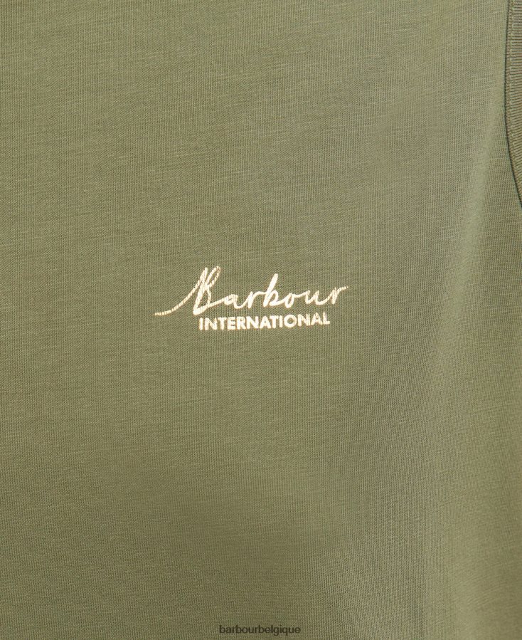 vêtements Barbour robe en jersey pleine longueur noir classique femmes T2L6ZP1881