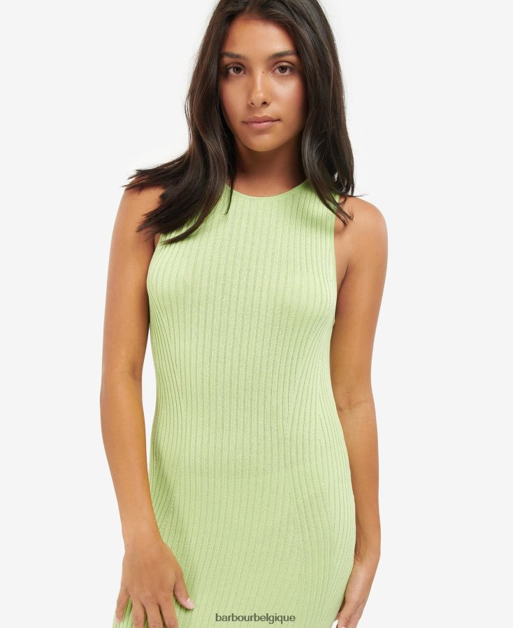 vêtements Barbour robe en maille silvestro béguin rose femmes T2L6ZP1866