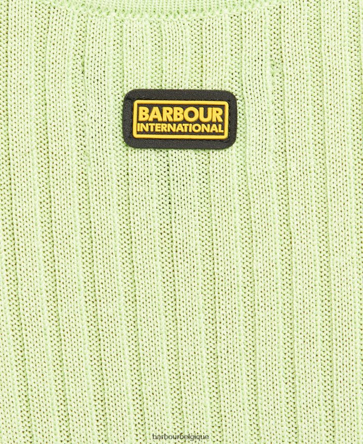 vêtements Barbour robe en maille silvestro béguin rose femmes T2L6ZP1866