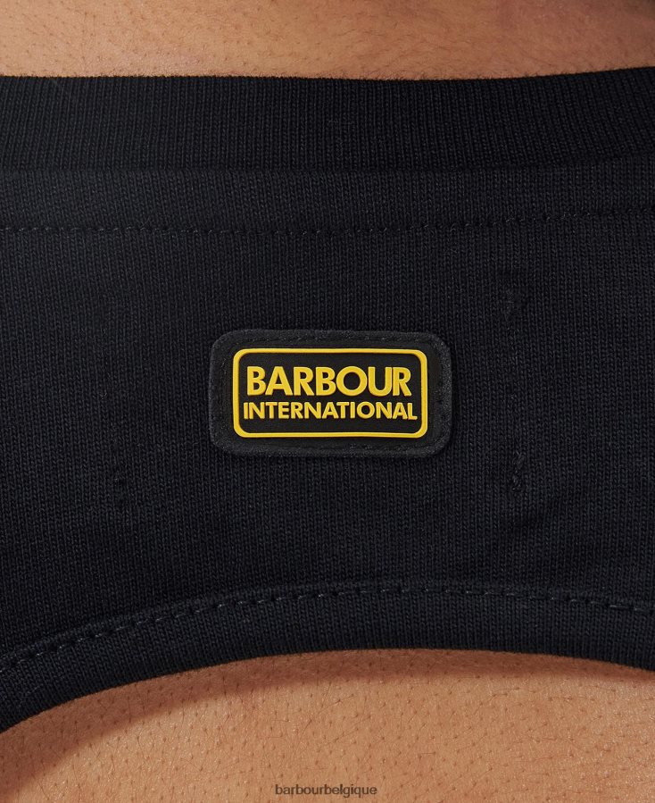 vêtements Barbour robe halton corail atomique femmes T2L6ZP1888